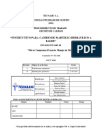 INS-GO-OT 1645-01 Cambio de Martillo Hidraulico Rev.B