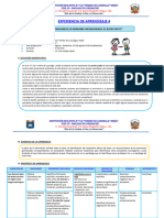 Experiencia de Aprendizaje 4 - 1°