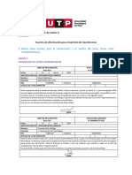 Semana 5 - Fuentes de Información - Ejercicio de Transferencia