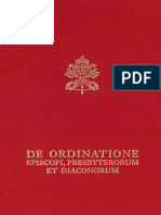 De Ordinatione Episcopi, Presbyterorum Et Diaconorum (1990)