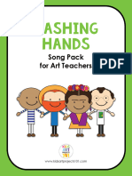 Washing Hands: Song Pack For Art Teachers