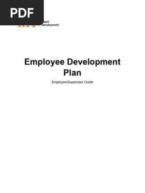 Employee Development Plan