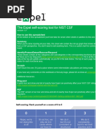 Expel Self Scoring Tool For NIST CSF 1803