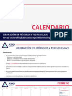 Calendario 05 Febrero 2023