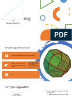 4 LP - Simplex Algorithm