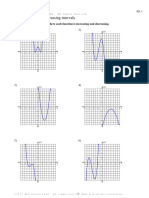 Unit 1 WS 7 - Inc Dec Max Min End Behavior