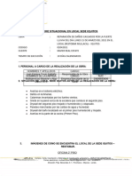 Informe Situacional - Proyecto Mafer 2021 - Actual