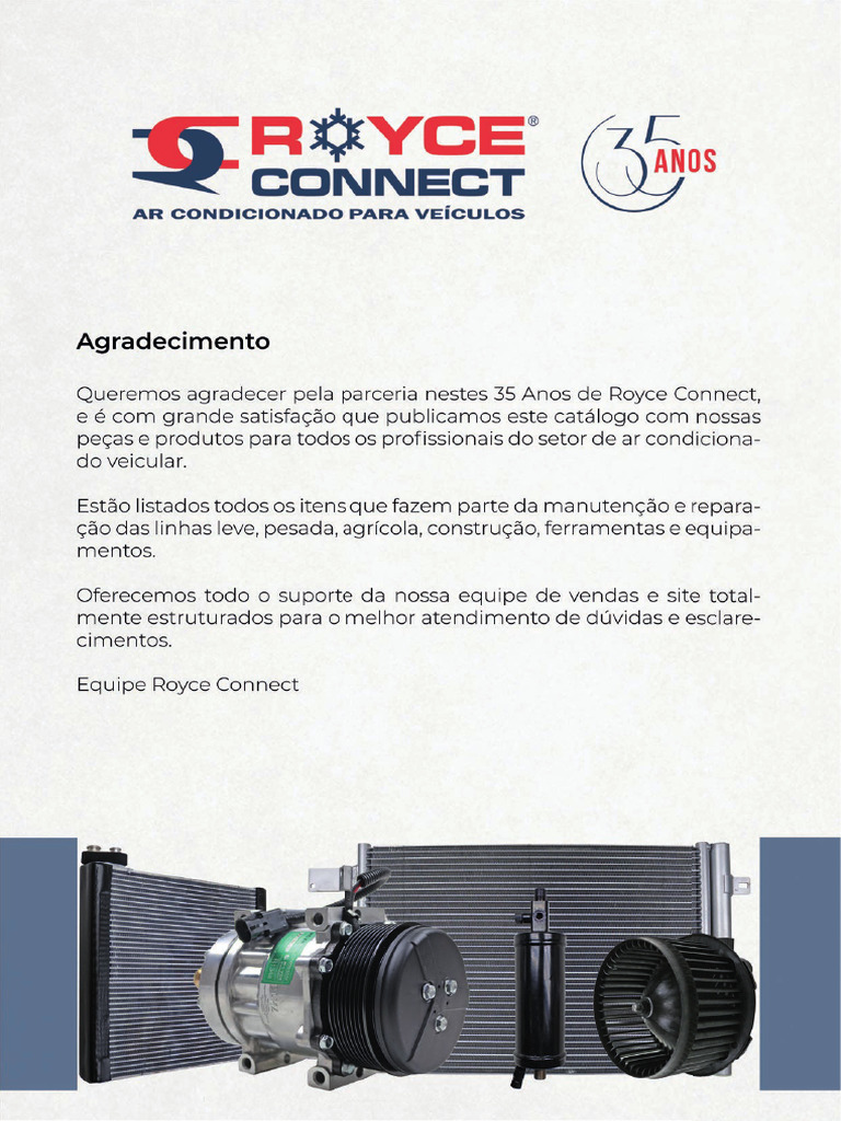 Catalogo Royce Connect, PDF, Carro