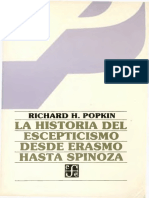 Popkin, Richard H. - La Historia Del Escepticismo Desde Erasmo Hasta Spinoza FCE