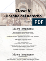 Filosofía Del Derecho - Clase 5