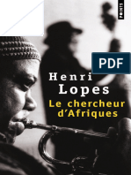 Henri Lopes - Le Chercheur D'afrique