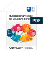 Multidisciplinary Study The Value and Benefits