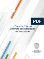 Código de Ética Del Instituto de Educación de Aguascalientes