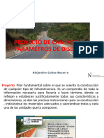 PROYECTOS DE CARRETERAS - Parámetros de Diseño (1R)