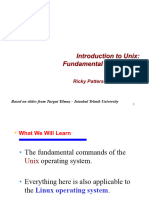 Introduction To Unix