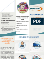 Folleto Gestion de La Fatiga