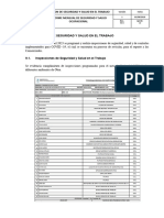 100% 9. Inspecciones de Seguridad y Salud en El Trabajo