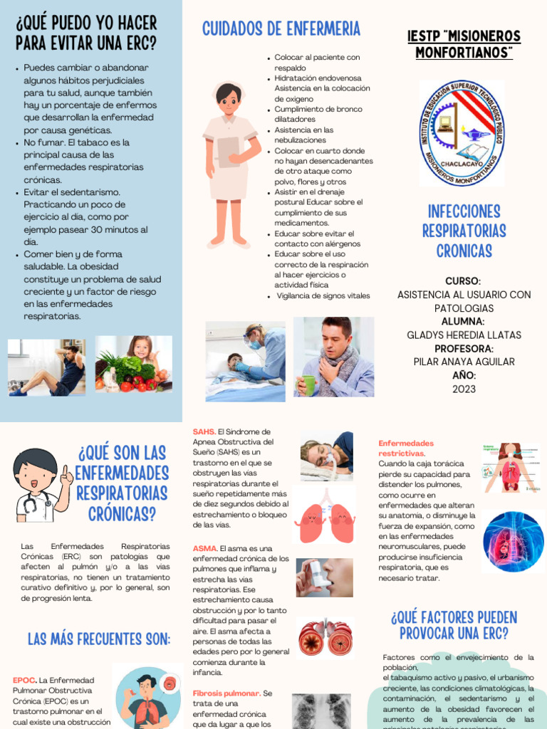 Cuidados en Enfermedades Respiratorias | PDF | Enfermedad pulmonar