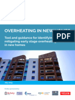 GHA Overheating in New Homes Tool and Guidance