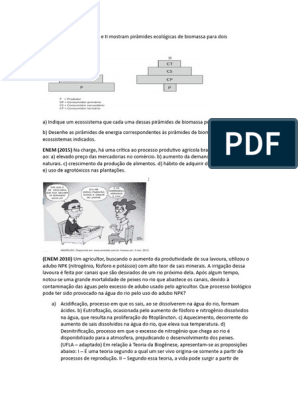 ENEM 2010) Um agricultor, buscando o aumento da produtividade de sua  lavoura, utilizou o adubo NPK 