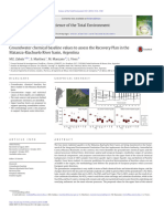 Groundwater Chemical Baseline Values To Assess - Zabala Et Al 2016