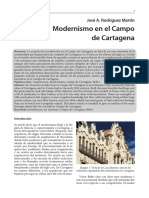 Modernismo en El Campo de Cartagena