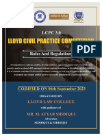 Lloyd Civil Practice Competition: LCPC 3.0