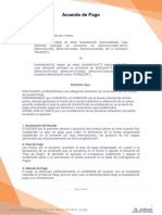 Plantilla para Acuerdo de Pago - Jotform PDF Editor