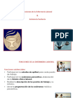 Funciones de La Enfermeria Laboral