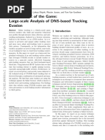 DNS CNAME Tracking