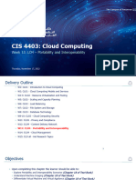 W13 - CLO4 - Portability and Interoperability