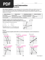 1-6 Study Guide and Intervention: Solving Systems of Equations