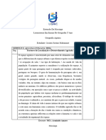 Factores de Localização e Desenvolmento Agrícola