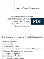 Chapter 1. Issues in Traditional Project Management