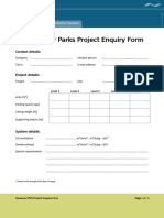 Project Enquiry Form GB Mu14115 0509