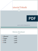 Material Teknik Pertemuan 1