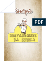 Cardapio Digital Restaurante Da Estiva