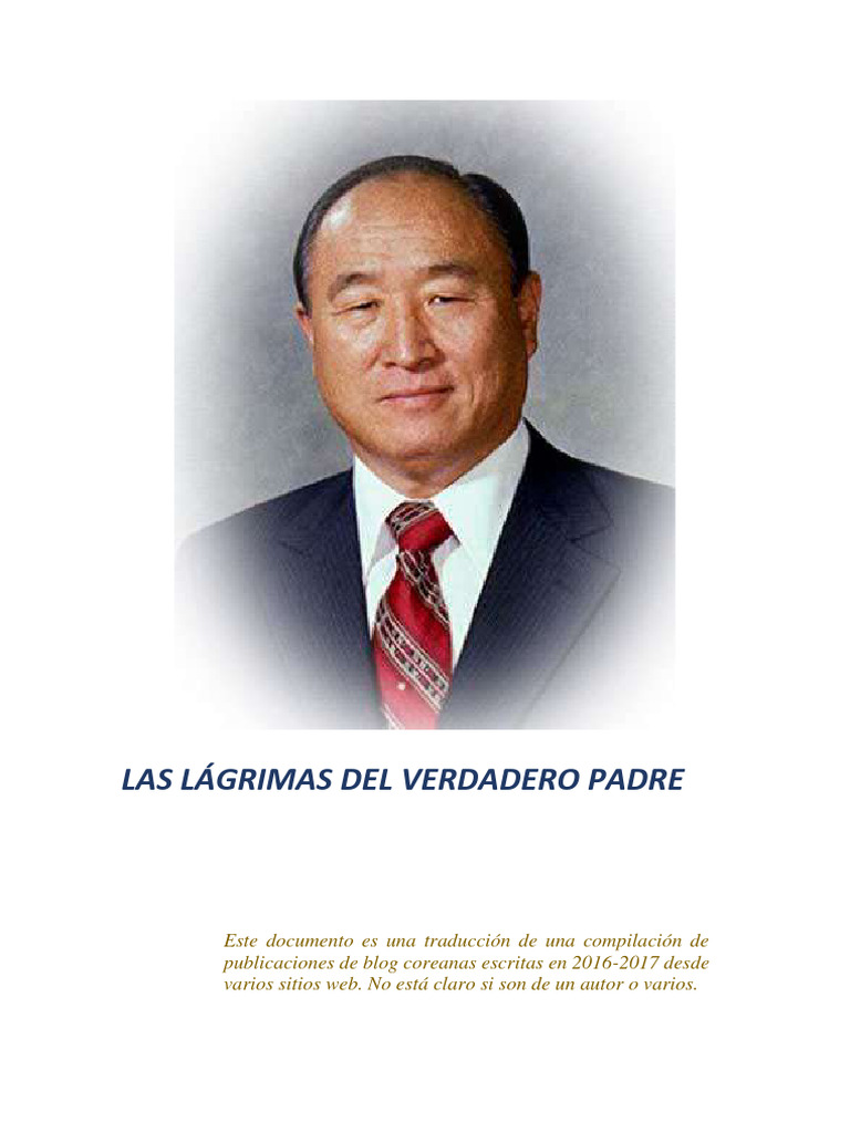 Herencia y Autoridad del Verdadero Padre | PDF | Bendición | Matrimonio, image size:768x1024