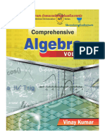 Comprehensive Algebra 2 For JEE Main and Advanced (Vinay Kumar)