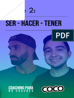 SER - HACER - TENER