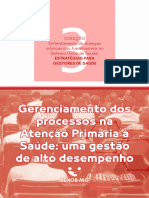 E-Book 3 - Gerenciamento Dos Processos Na Atenção Primária À Saúde - Uma Gestão de Alto Desempenho