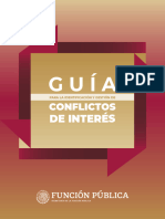 Guía para La Identificación y Gestión de Conflictos de Interés