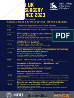 Incision UK Conference Programme 2023