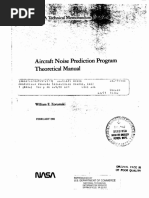 Aircraft Noise Prediction Program Theoretical Manual Part 1