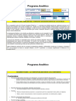 Plan Analitico Saberes y Pensamiento Cientifico 1