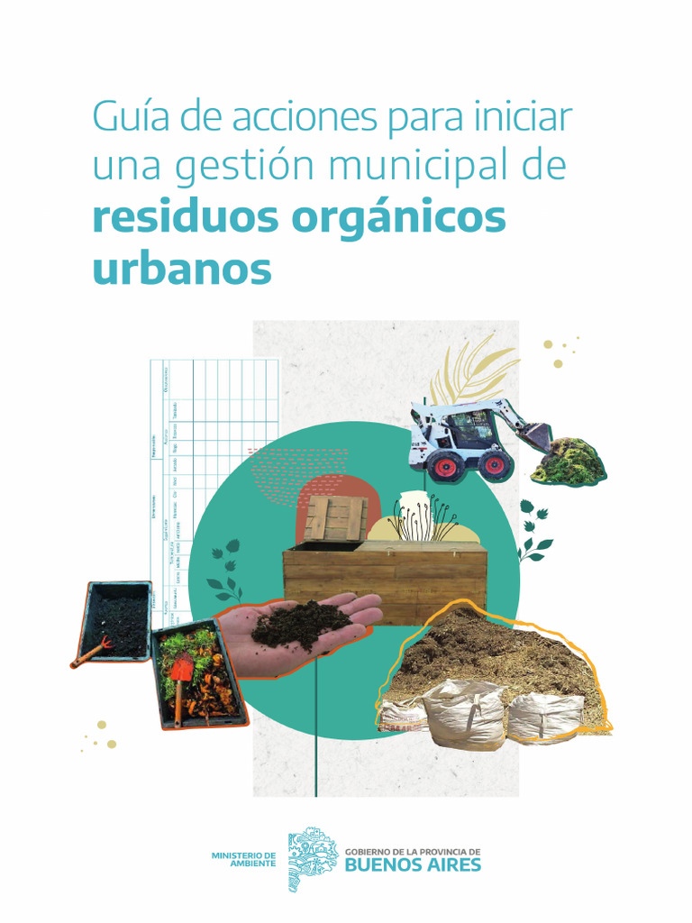 Guia de acciones para iniciar una gestión municipal-MAYO22-Ambiente, PDF, Compost