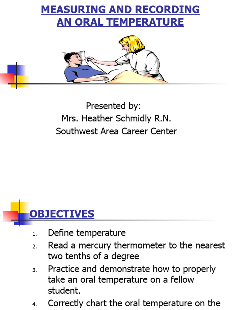 Temperature Measurement PDF Rectum Thermometer