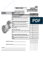 Checklist Esmeril de Banco