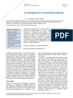 Sugammadex in The Management of Rocuronium-Induced Anaphylaxis