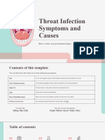 Throat Infection Symptoms and Causes by Slidesgo